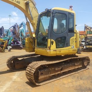 KOMATSU PC128US-8 ★ Excavator ★ 500G, ROPS CAB, COM-PIPING, ARM CRANE, A/C, MULTI - Image 3