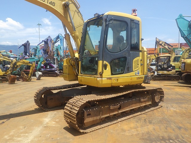 KOMATSU PC128US-8 ★ Excavator ★ 500G, ROPS CAB, COM-PIPING, ARM CRANE, A/C, MULTI