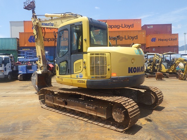 KOMATSU PC128US-8 ★ Excavator ★ 500G, ROPS CAB, COM-PIPING, ARM CRANE, A/C, MULTI