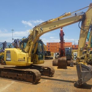 KOMATSU PC128US-8 ★ Excavator ★ 500G, ROPS CAB, COM-PIPING, ARM CRANE, A/C, MULTI - Image 5