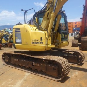 KOMATSU PC128US-8 ★ Excavator ★ 500G, ROPS CAB, COM-PIPING, ARM CRANE, A/C, MULTI - Image 6