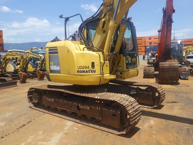 KOMATSU PC128US-8 ★ Excavator ★ 500G, ROPS CAB, COM-PIPING, ARM CRANE, A/C, MULTI
