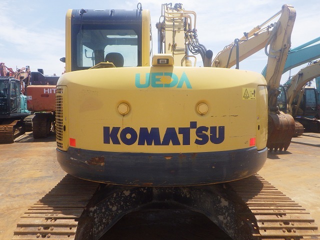 KOMATSU PC128US-8 ★ Excavator ★ 500G, ROPS CAB, COM-PIPING, ARM CRANE, A/C, MULTI