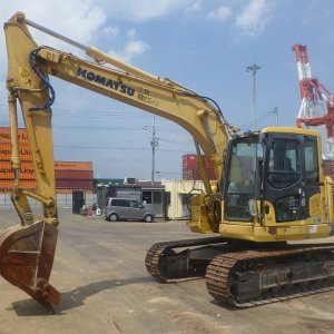 KOMATSU PC138US-8 ★ Excavator ★ 500G, ROPS CAB, COM-PIPING (3), ARM CRANE, A/C, MULTI - Image 1