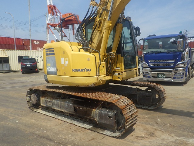 KOMATSU PC138US-8 ★ Excavator ★ 500G, ROPS CAB, COM-PIPING (3), ARM CRANE, A/C, MULTI