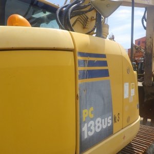 KOMATSU PC138US-8 ★ Excavator ★ 500G, ROPS CAB, COM-PIPING (3), ARM CRANE, A/C, MULTI - Image 13