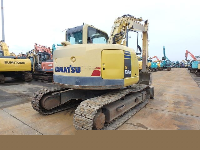 KOMATSU PC138US-8 ★ Excavator ★ 500G, Blade, Arm Crane