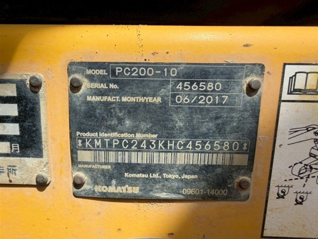 KOMATSU PC200-10 ★ Excavator ★ 600G, M/L, Arm Crane, A/C