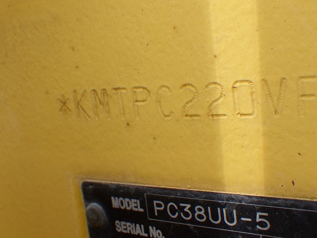 KOMATSU PC38UU-5 ★ Mini Excavator ★ 300G+PAD, CAB, ARM CRANE
