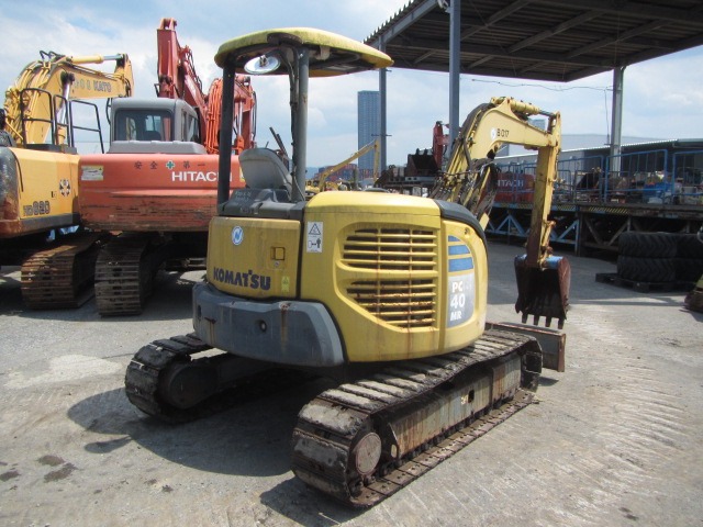 KOMATSU PC40MR-3 ★ Mini Excavator ★ 350G+PAD, ARM CRANE, MULTI
