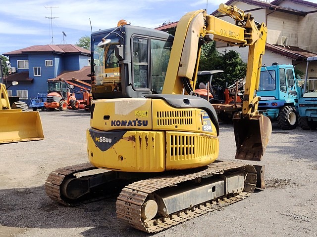 KOMATSU PC58UU-5 ★ Excavator ★ 400G, CAB, BLADE, A/C, MULTI