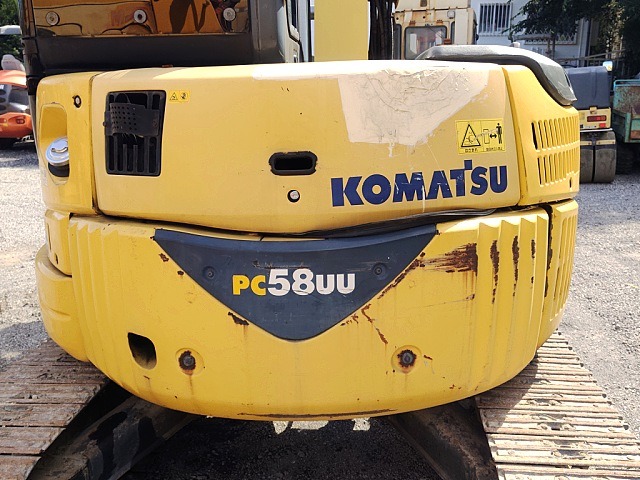 KOMATSU PC58UU-5 ★ Excavator ★ 400G, CAB, BLADE, A/C, MULTI