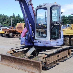 KOMATSU PC75UU-3C ★ Excavator ★ 450ROADLINER, CAB, BLADE, ARM CRANE, EPA - Image 3