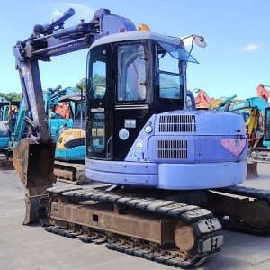 KOMATSU PC75UU-3C ★ Excavator ★ 450ROADLINER, CAB, BLADE, ARM CRANE, EPA - Image 4