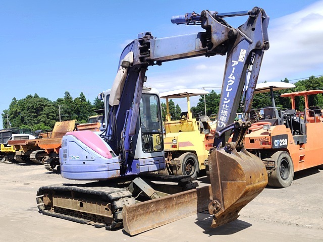 KOMATSU PC75UU-3C ★ Excavator ★ 450ROADLINER, CAB, BLADE, ARM CRANE, EPA