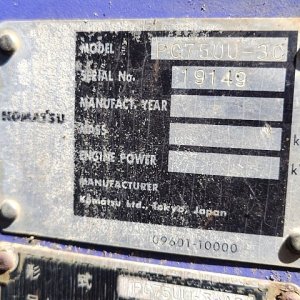 KOMATSU PC75UU-3C ★ Excavator ★ 450ROADLINER, CAB, BLADE, ARM CRANE, EPA - Image 57