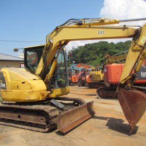 KOMATSU PC78US-8 ★ Excavator ★ 450G, BLADE, A/C, MULTI - Image 4