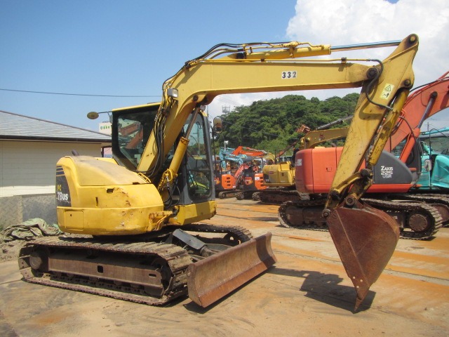 KOMATSU PC78US-8 ★ Excavator ★ 450G, BLADE, A/C, MULTI
