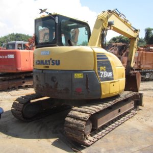 KOMATSU PC78US-8 ★ Excavator ★ 450G, BLADE, A/C, MULTI - Image 5