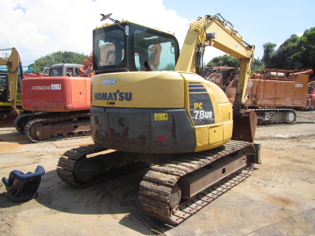KOMATSU PC78US-8 ★ Excavator ★ 450G, BLADE, A/C, MULTI
