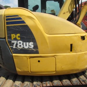 KOMATSU PC78US-8 ★ Excavator ★ 450G, BLADE, A/C, MULTI - Image 6