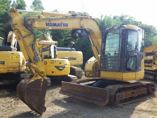 KOMATSU PC78US-8 ★ Excavator ★ G, Blade, Piping