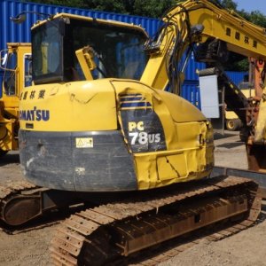 KOMATSU PC78US-8 ★ Excavator ★ G, Blade, Piping - Image 5