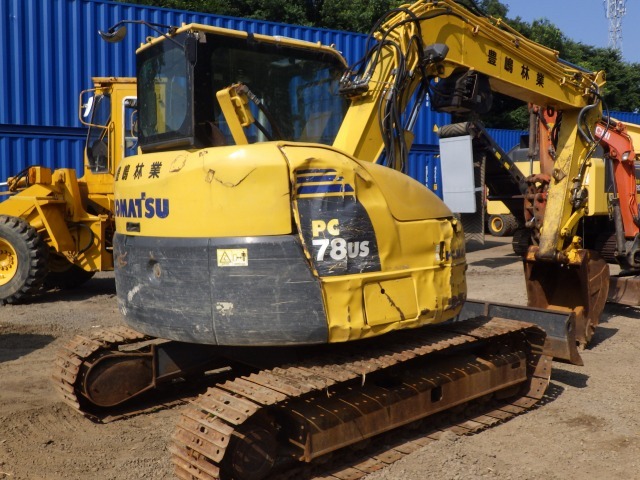 KOMATSU PC78US-8 ★ Excavator ★ G, Blade, Piping
