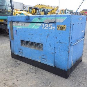 AIRMAN PDS125S ★ Generator & Compressor ★ Extra fee for Loading JPY20,000 搬出時費用 20,000円Inland Trucking Charge to Tomakomai port JPY20,000 苫小牧港までの国内回送費 20,000円 - Image 3
