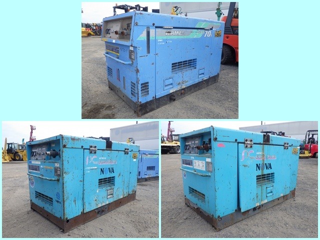 AIRMAN PDS70S_3unitsSet_A ★ Generator & Compressor ★ 1)PDS70S-70-5060445