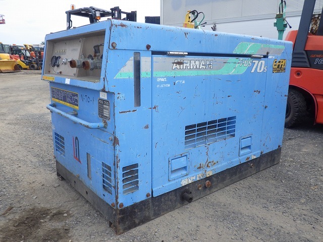 AIRMAN PDS70S_3unitsSet_A ★ Generator & Compressor ★ 1)PDS70S-70-5060445