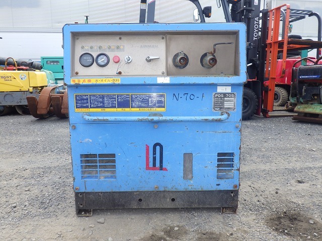 AIRMAN PDS70S_3unitsSet_A ★ Generator & Compressor ★ 1)PDS70S-70-5060445