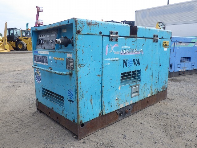 AIRMAN PDS70S_3unitsSet_A ★ Generator & Compressor ★ 1)PDS70S-70-5060445