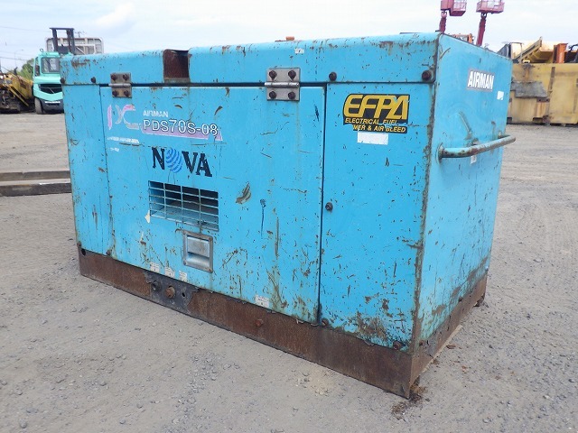 AIRMAN PDS70S_3unitsSet_A ★ Generator & Compressor ★ 1)PDS70S-70-5060445