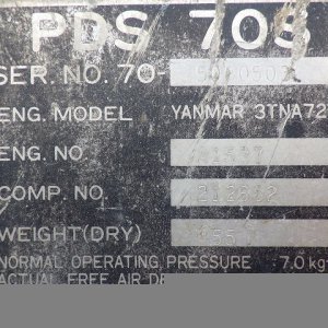 AIRMAN PDS70S_3unitsSet_A ★ Generator & Compressor ★ 1)PDS70S-70-5060445 - Image 44