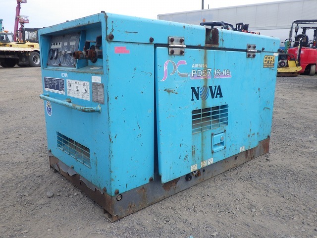 AIRMAN PDS70S_3unitsSet_A ★ Generator & Compressor ★ 1)PDS70S-70-5060445