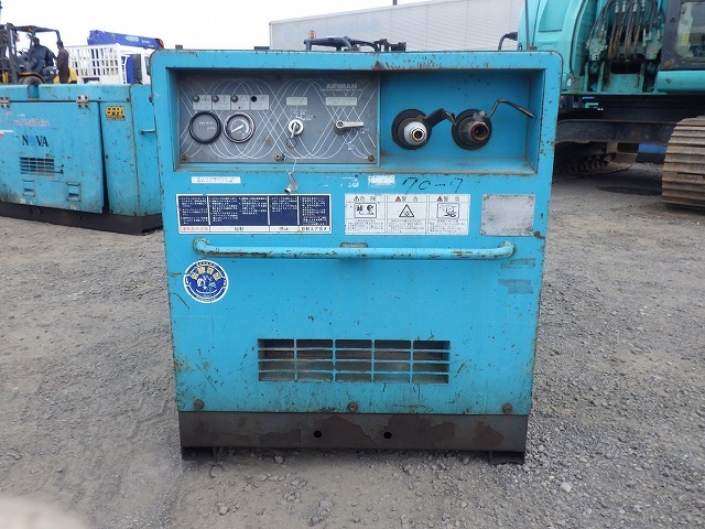 AIRMAN PDS70S_3unitsSet_B ★ Generator & Compressor ★ 1)PDS70S-70-5082593