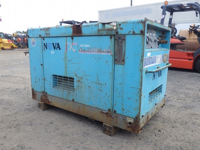 AIRMAN PDS70S_3unitsSet_B ★ Generator & Compressor ★ 1)PDS70S-70-5082593