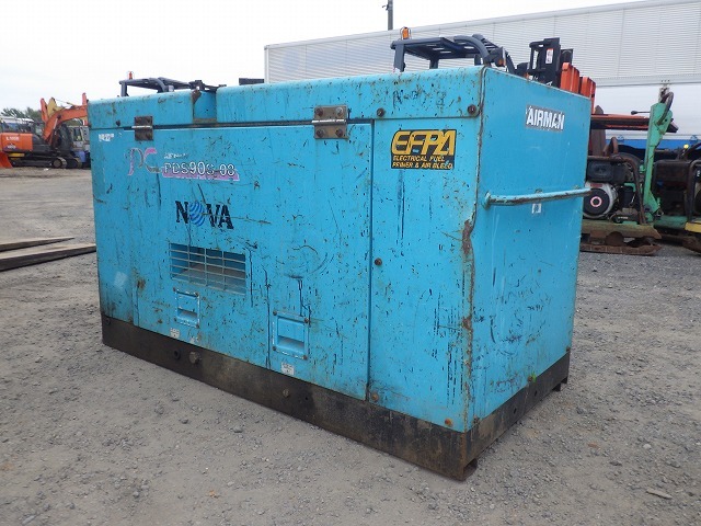 AIRMAN PDS90S_2unitsSet ★ Generator & Compressor ★ 1)PDS90S-71-5080398