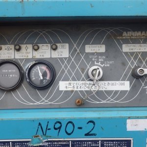 AIRMAN PDS90S_2unitsSet ★ Generator & Compressor ★ 1)PDS90S-71-5080398 - Image 22