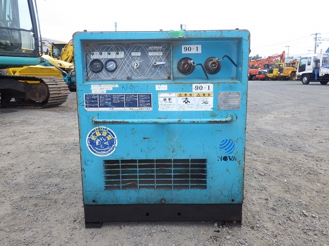 AIRMAN PDS90S_3unitsSet ★ Generator & Compressor ★ 1)PDS90S-71-5080395