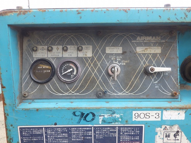 AIRMAN PDS90S_3unitsSet ★ Generator & Compressor ★ 1)PDS90S-71-5080395
