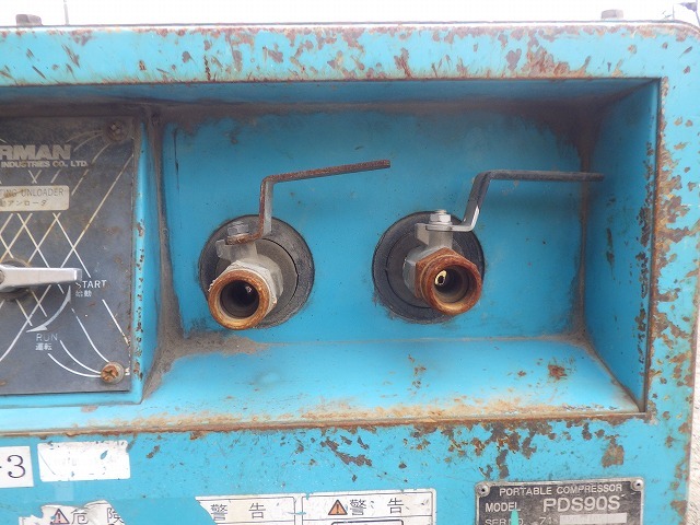 AIRMAN PDS90S_3unitsSet ★ Generator & Compressor ★ 1)PDS90S-71-5080395
