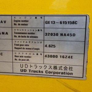 UD PKG-GK4XAB ★ Vehicle ★ Tractor Head, 767,994km - Image 45