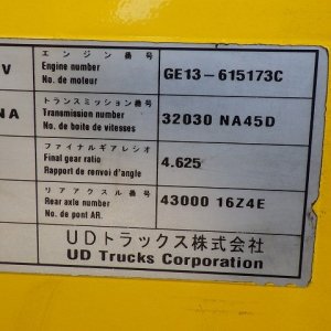 UD PKG-GK4XAB ★ Vehicle ★ Tractor Head, 286,351km - Image 48