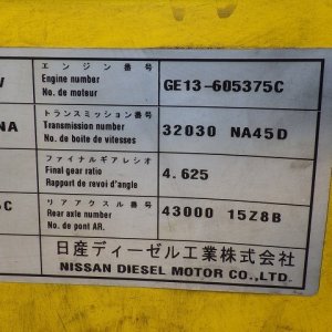 NISSAN DIESEL PKG-GK4XLB ★ Vehicle ★ Tractor Head, 215,082km - Image 49