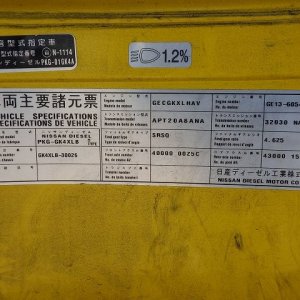 NISSAN DIESEL PKG-GK4XLB ★ Vehicle ★ Tractor Head, 312,569km - Image 48