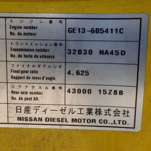 NISSAN DIESEL PKG-GK4XLB ★ Vehicle ★ Tractor Head, 312,569km - Image 50