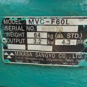 PLATE_COMPACTOR_15unitsSet ★ Other ★ Not checked operation & availability of missing parts 動作及び欠品の有無未確認 - Image 9