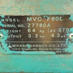 PLATE_COMPACTOR_15unitsSet ★ Other ★ Not checked operation & availability of missing parts 動作及び欠品の有無未確認 - Image 21